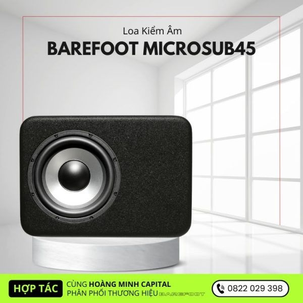 Loa Sub Barefoot MicroSub45 Cao Cấp