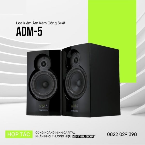 Reloop ADM-5 5-25″ Active DJ Monitor